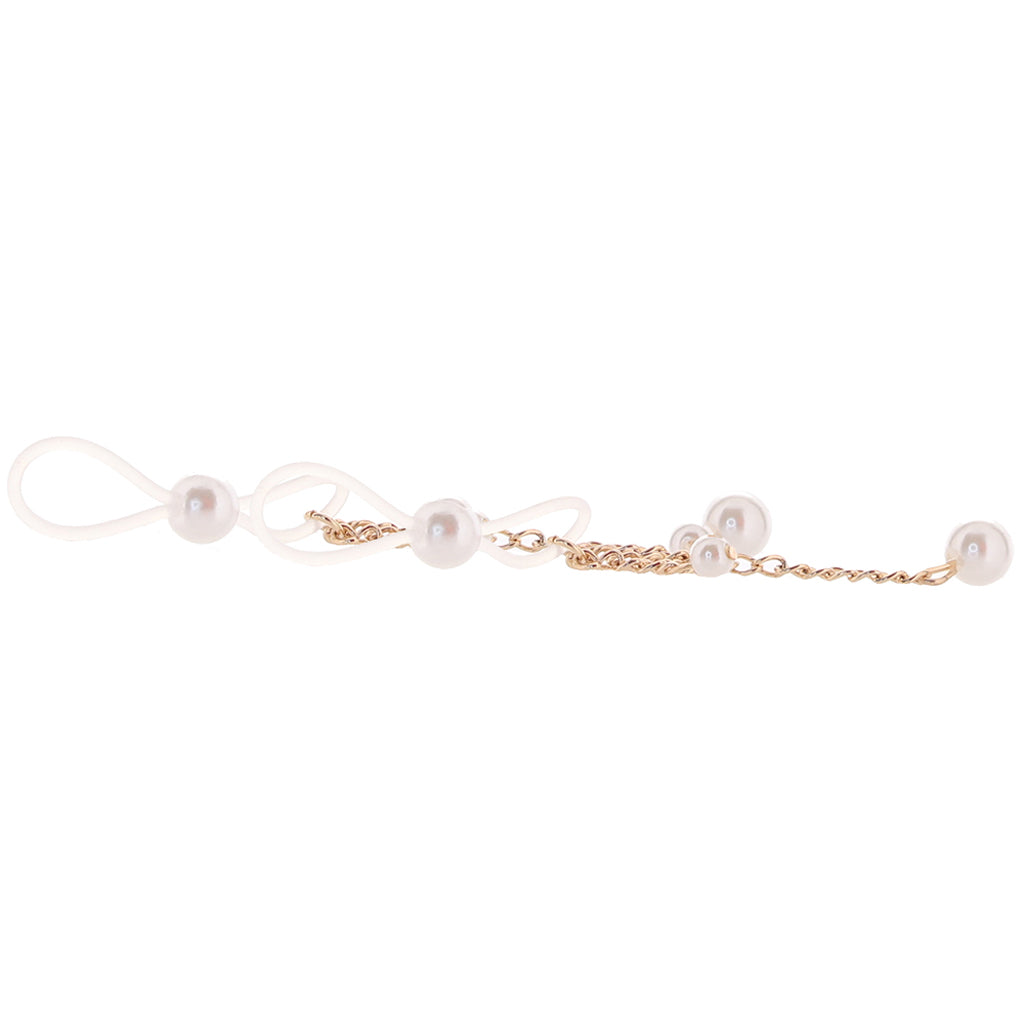 Sex & Mischief Pearl Nipple Ties: Luxurious, Adjustable & Pinch-Free Adornment