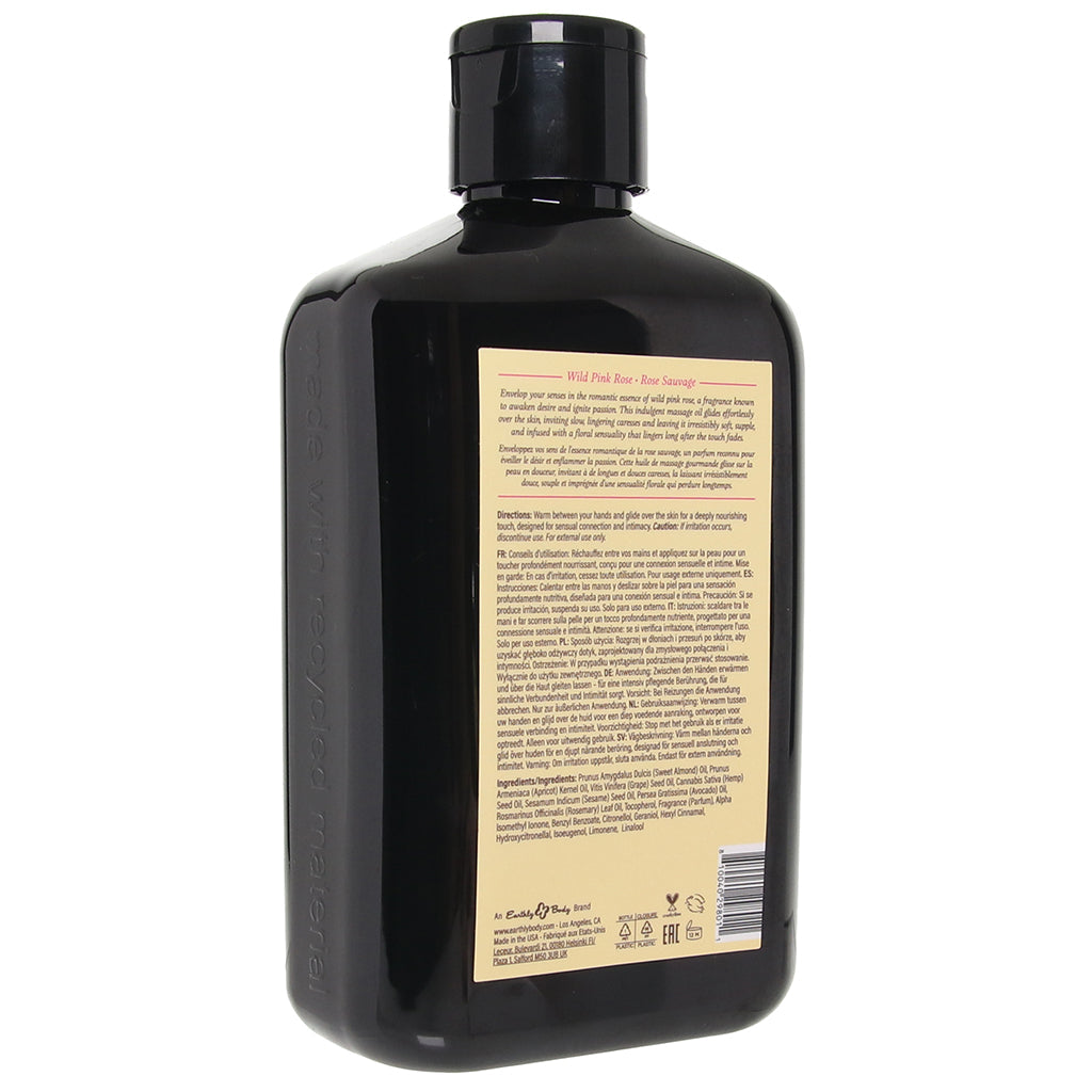 At Night Massage Oil 8.4oz/250ml in Wild Pink Rose