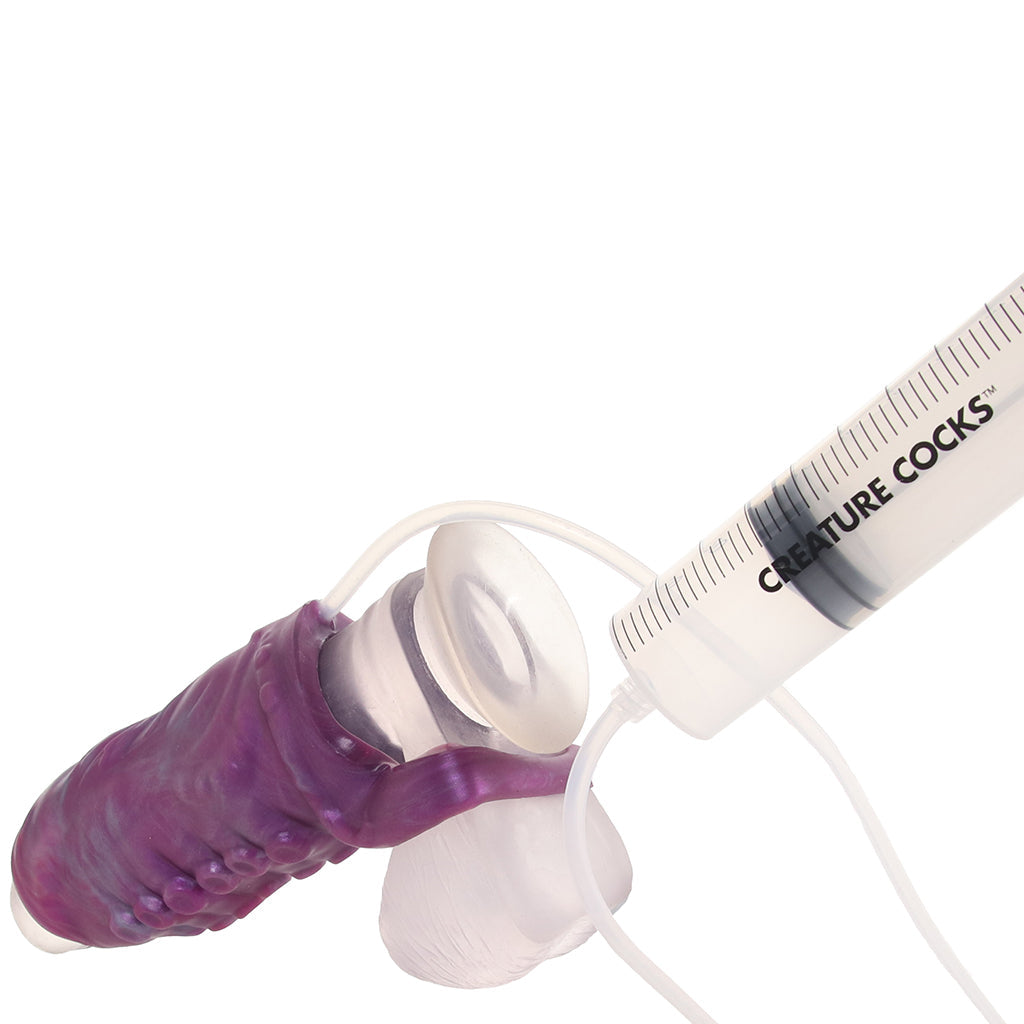 Creature Cocks Tentacle Squirting Enhancer in Purple
