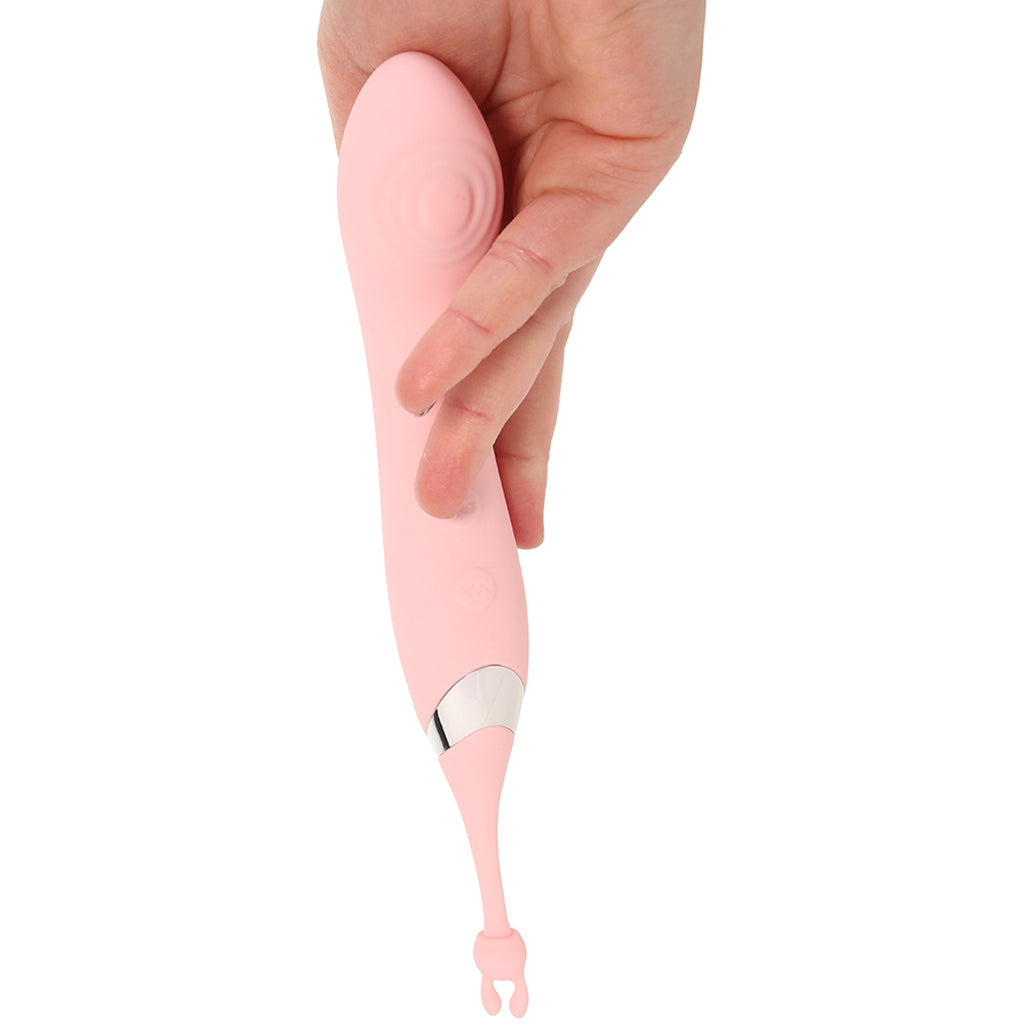 Nasstoys Clit-Tastic Double Sided Teaser with Attachments - Vibrators - HoneyHugs Canada (View 4)