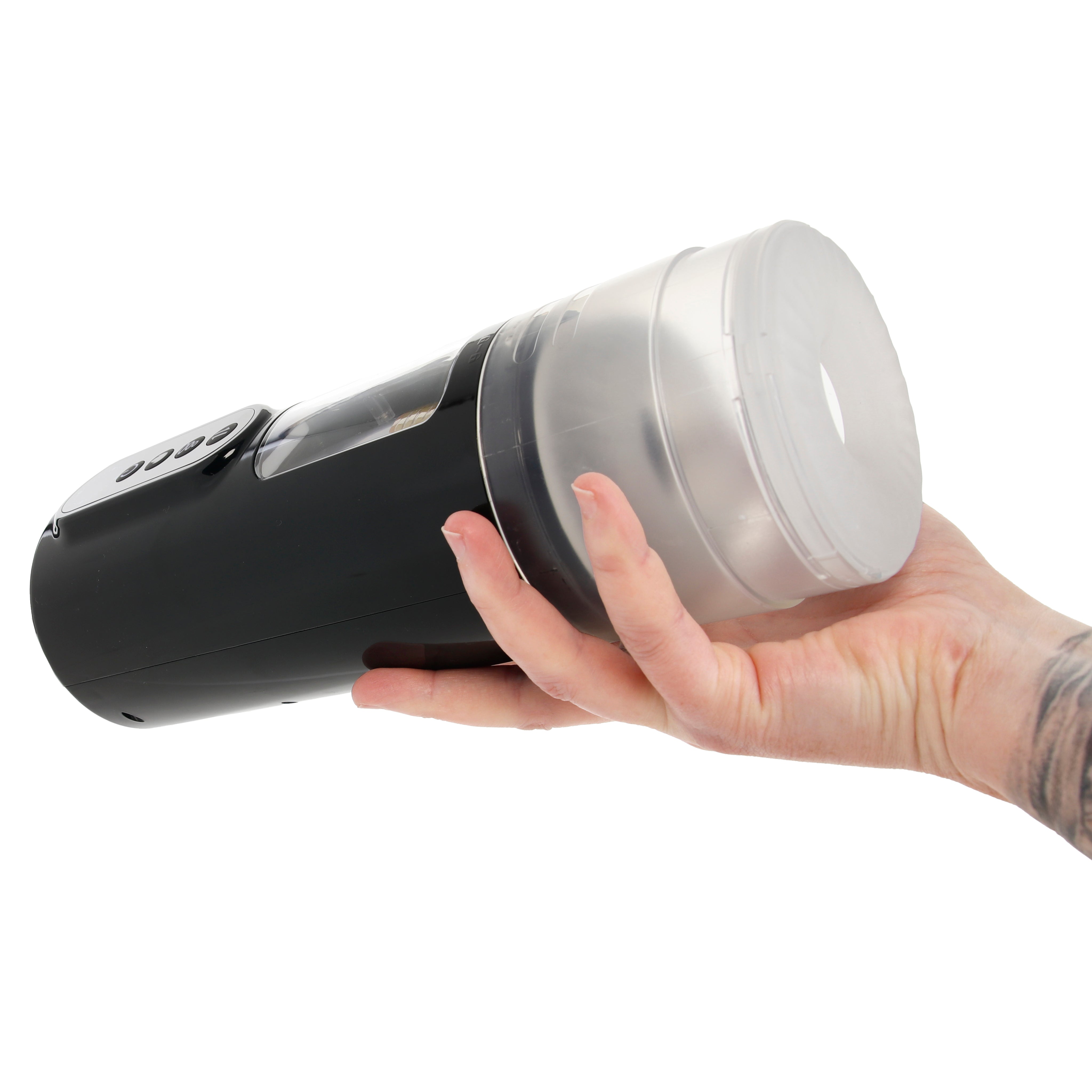 Pumped Sensurge Automatic Masturbator in Black