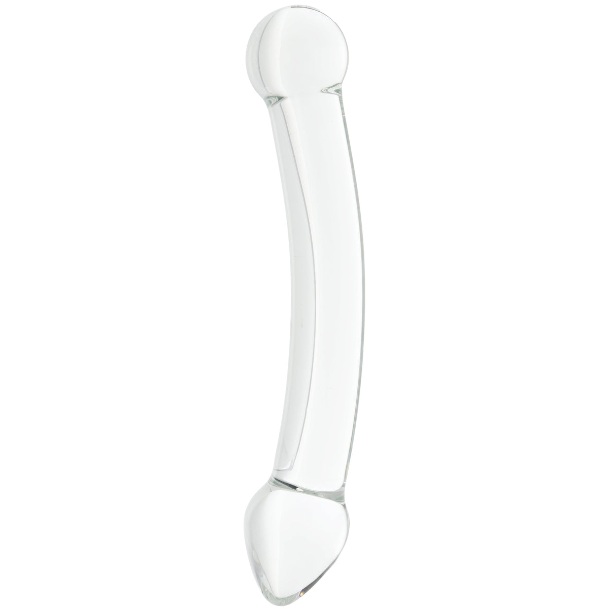 Clarity Celestial Purity Double-Ended Glass Dildo