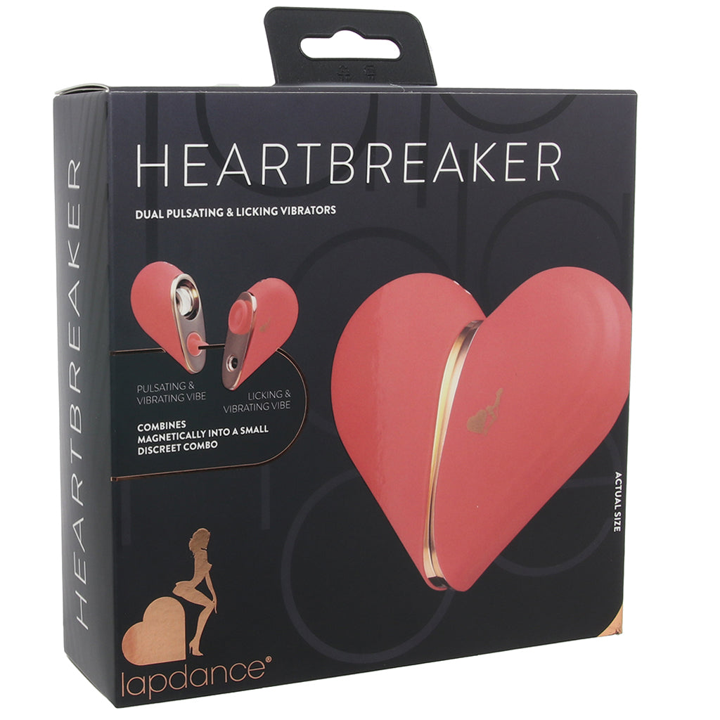 Lapdance Lapdance Heartbreaker Dual Pulsating & Licking Vibe - Vibrators - HoneyHugs Canada (View 6)
