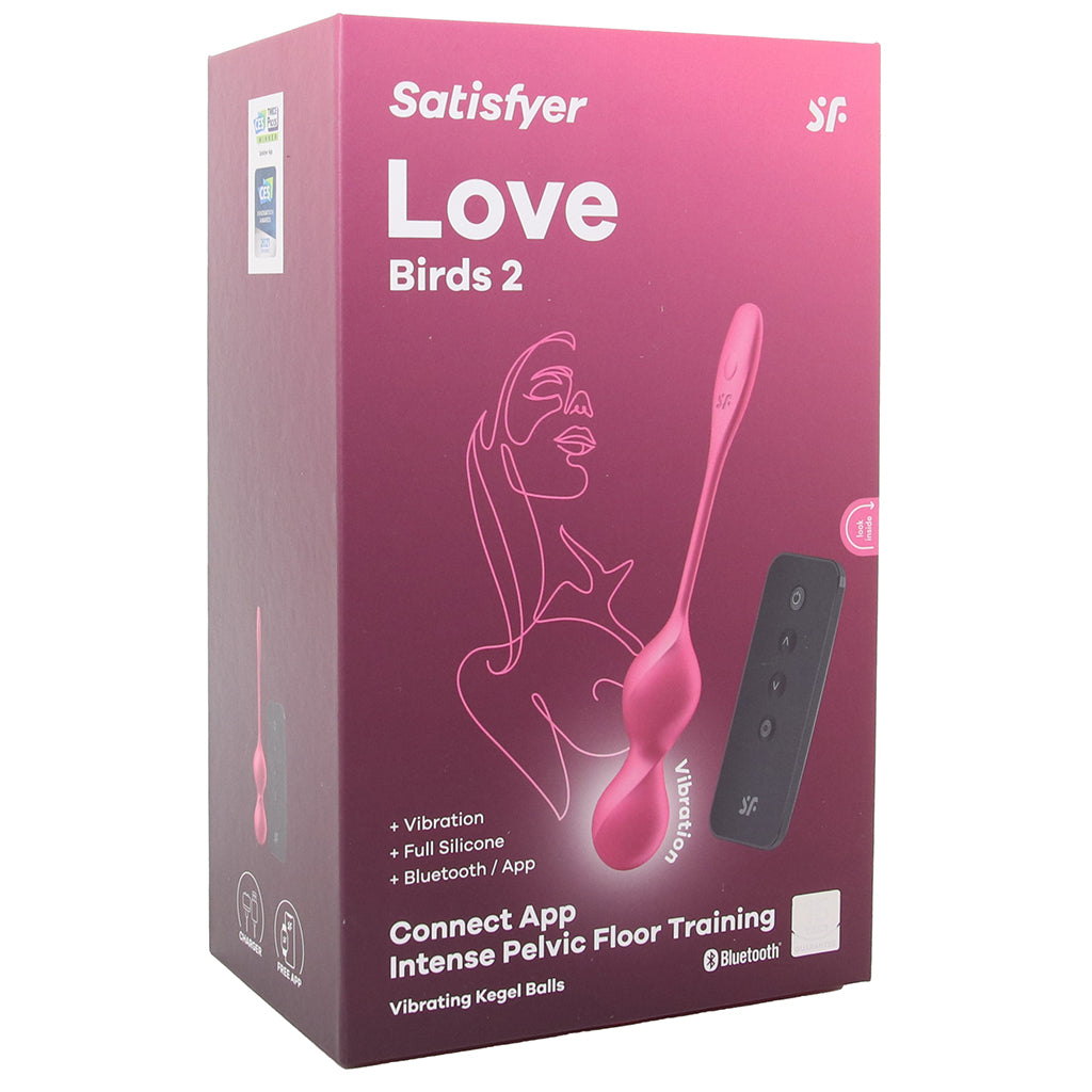 Satisfyer Satisfyer App Control Love Birds 2 Kegel Balls - Vibrators - HoneyHugs Canada (View 9)
