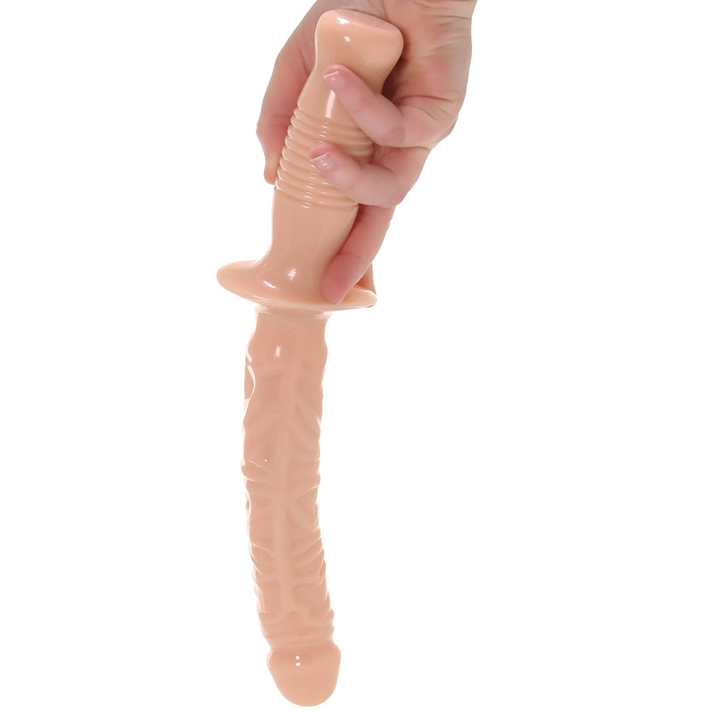 The Man Handler Dildo in White
