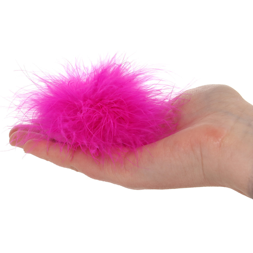 Nipple Couture Pink Marabou Feather Nipple Covers - Reusable & Seductive Pasties