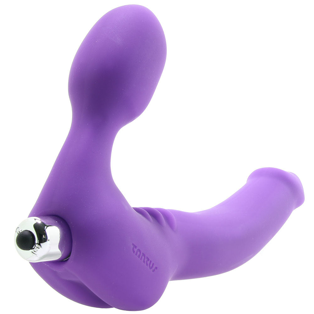 Tantus Strapless Original Double Vibrating Dildo in Violet - Vibrators - HoneyHugs Canada (View 5)