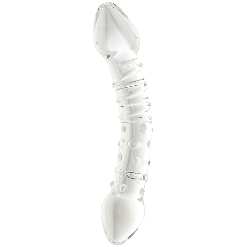 Clarity Celestial Bliss Swirly Glass Dildo