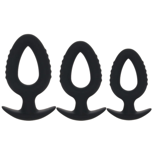 Master Series Pop Plugs 3 Piece Anal Trainer Kit