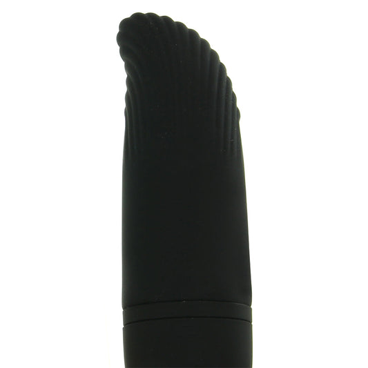 CalExotics Silicone Remote Ridged G Vibe in Black - Vibrators - HoneyHugs Canada (View 2)