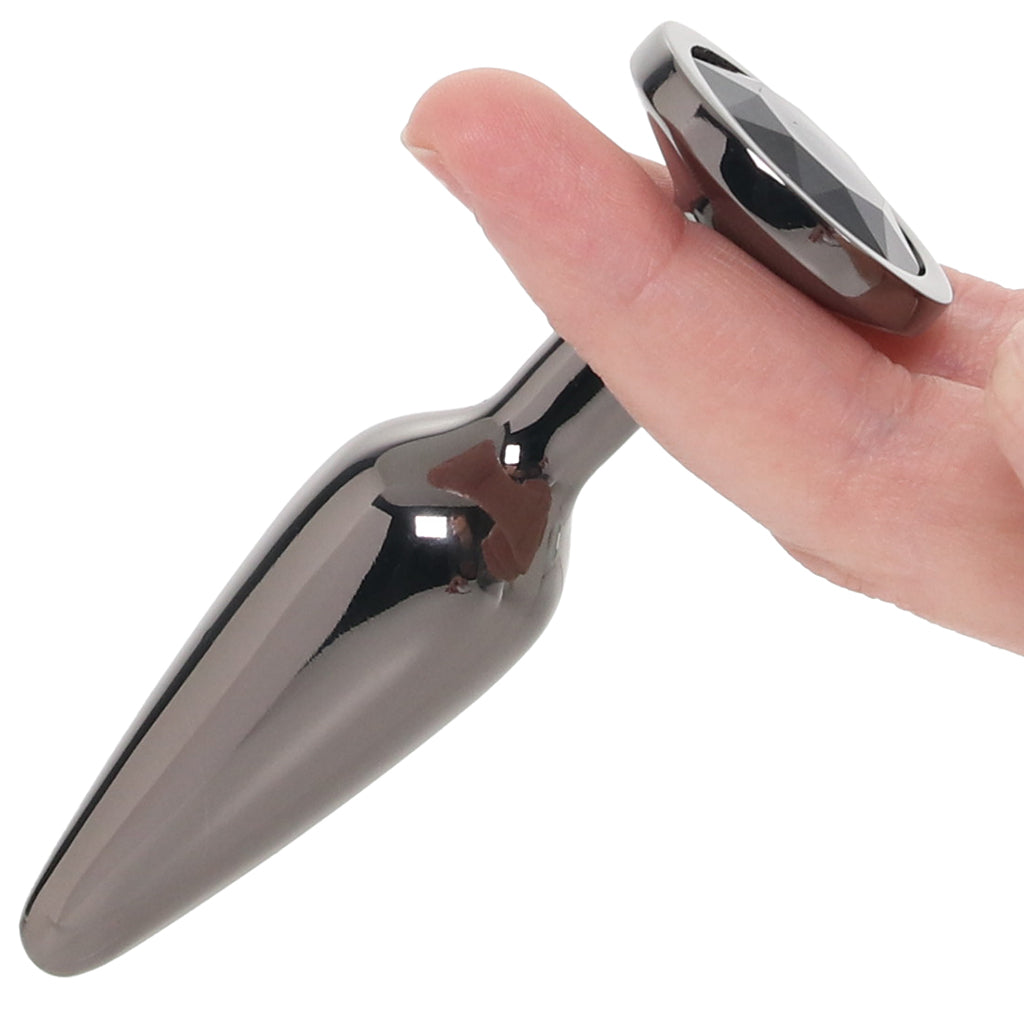 Rear Assets 2 Piece Butt Plug Kit in Gunmetal