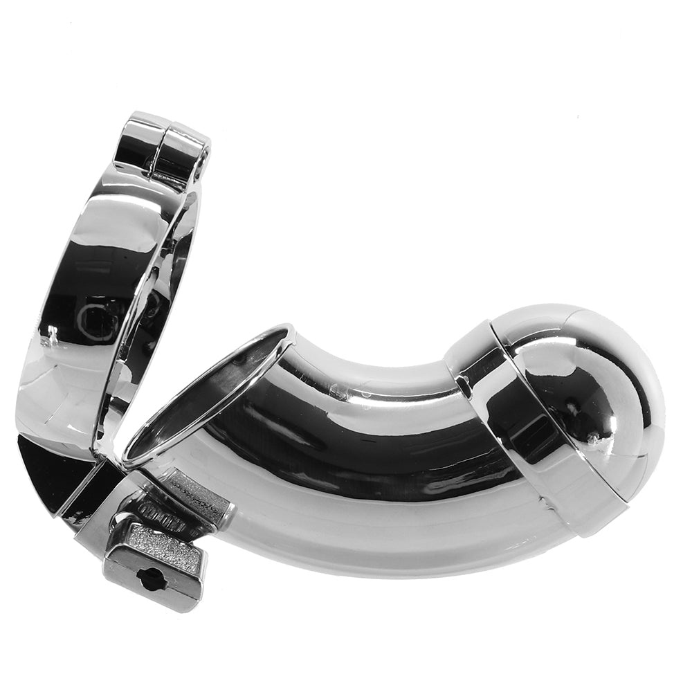 Blueline Men Total Submission Cock Cage | Luxury Stainless Steel Chastity for Unrivaled Control