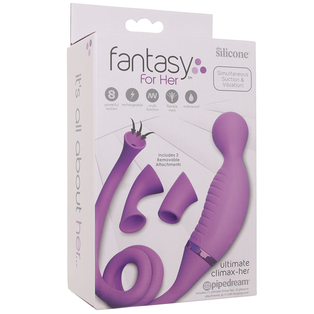 Fantasy for Her Fantasy For Her Ultimate Climax-Her Suction Vibe in Purple - Vibrators - HoneyHugs Canada (View 9)