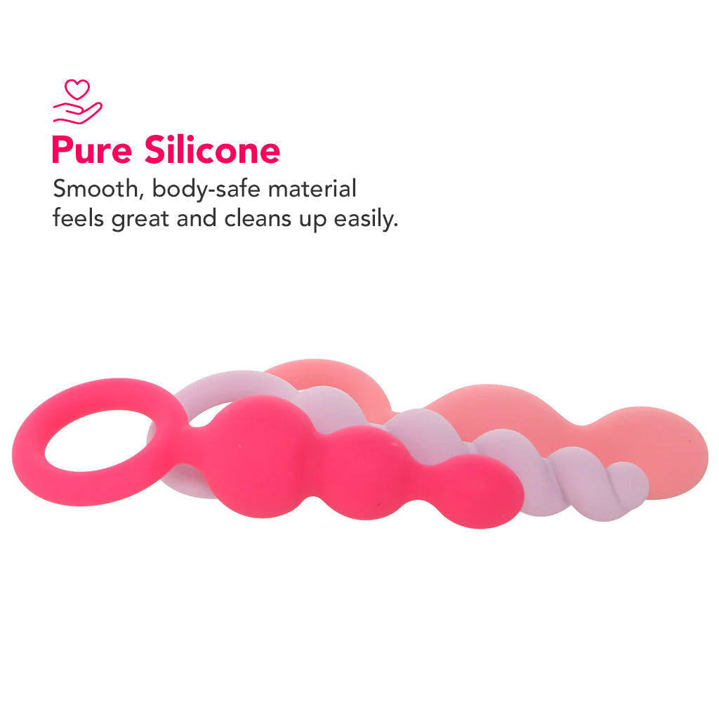 Satisfyer Plugs Silicone 3 Piece Set
