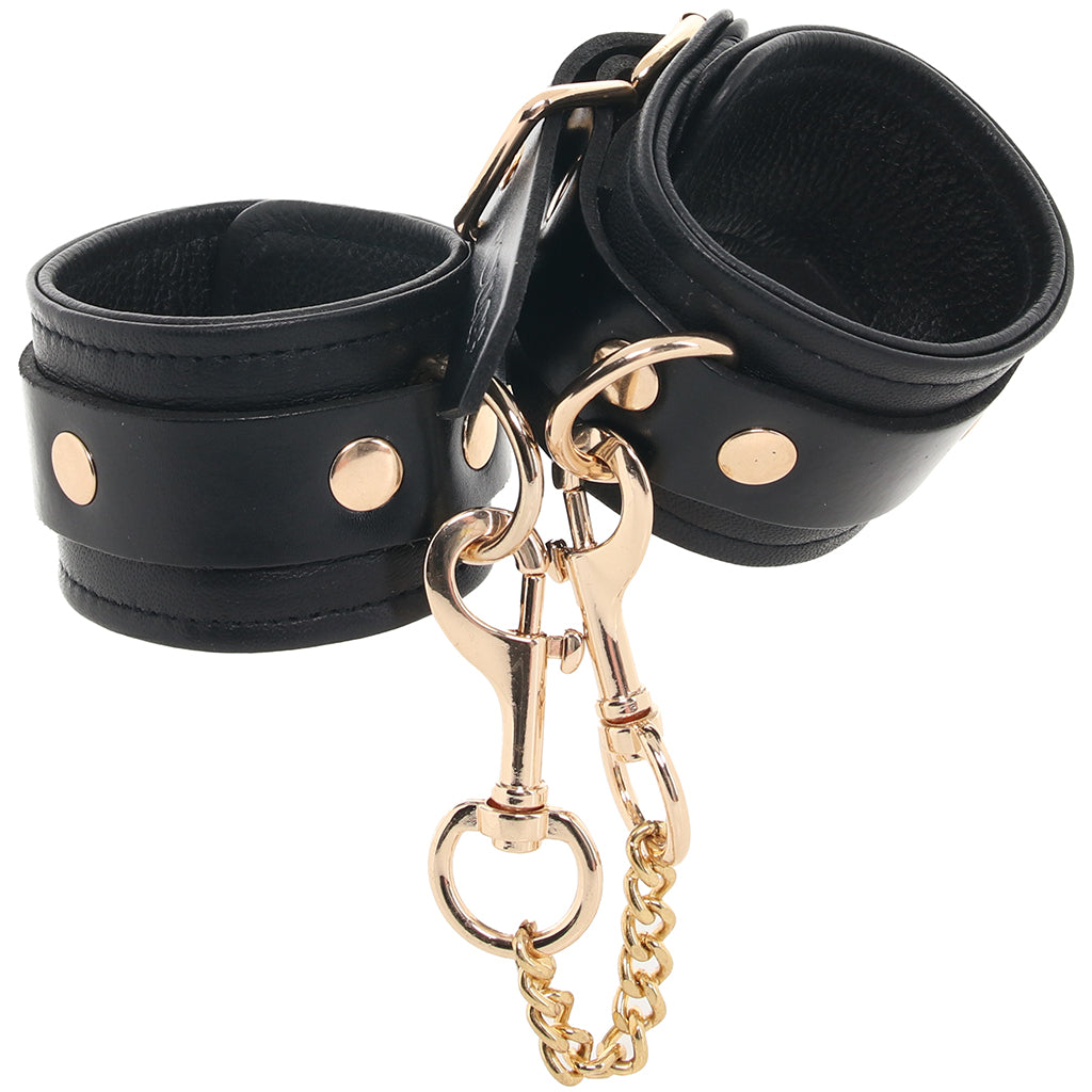 Leather Ankle Cuffs