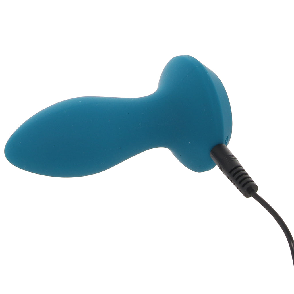 Power Gem Vibrating Petite Crystal Probe in Blue