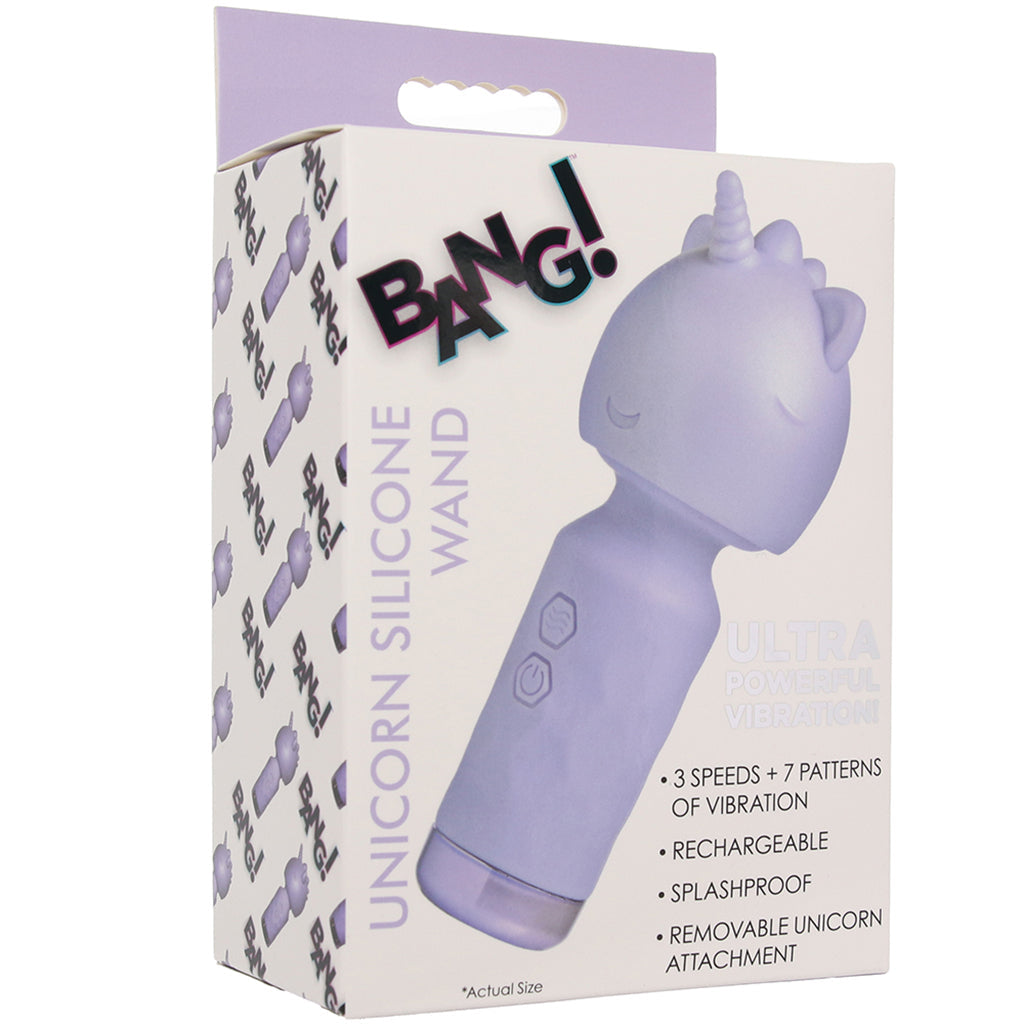 Bang! Bang! Unicorn Silicone Mini Wand - Magic Wands - HoneyHugs Canada (View 6)