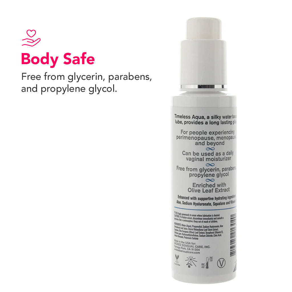 Simply Timeless for Menopause Aqua Lube 4oz/120ml
