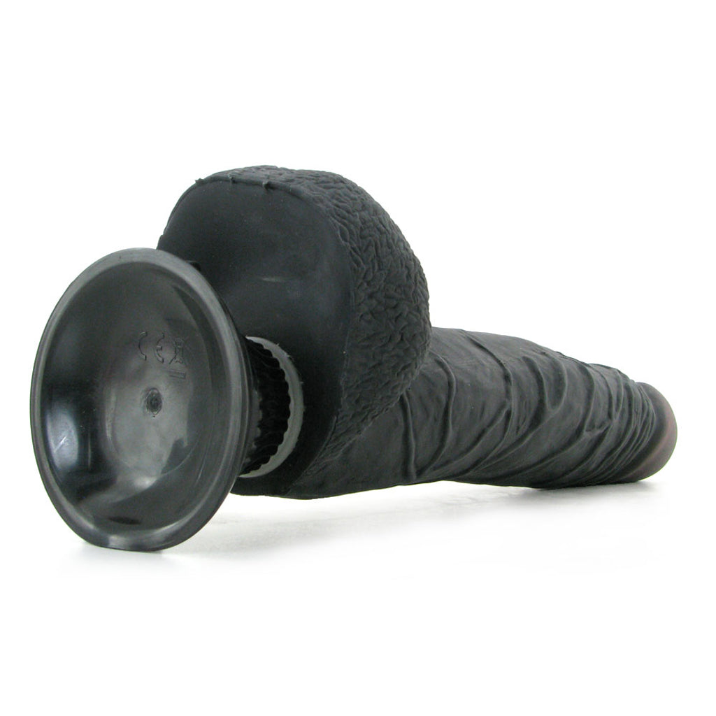 Real Feel Real Feel Deluxe 9 Inch Vibrating Wall Banger Dildo in Blac - Vibrators - HoneyHugs Canada (View 5)
