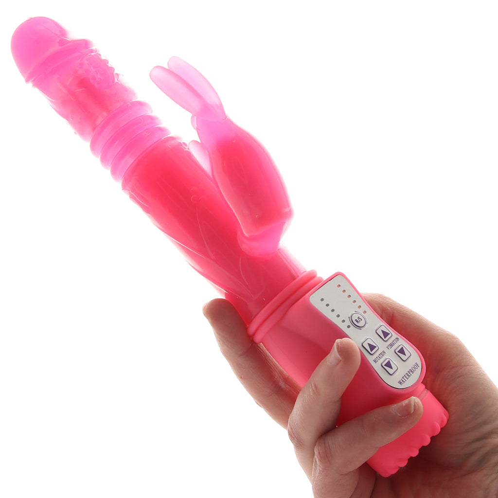 firefly Firefly Thumper Glow in the Dark Rabbit Vibe in Pink - Vibrators - HoneyHugs Canada (View 4)
