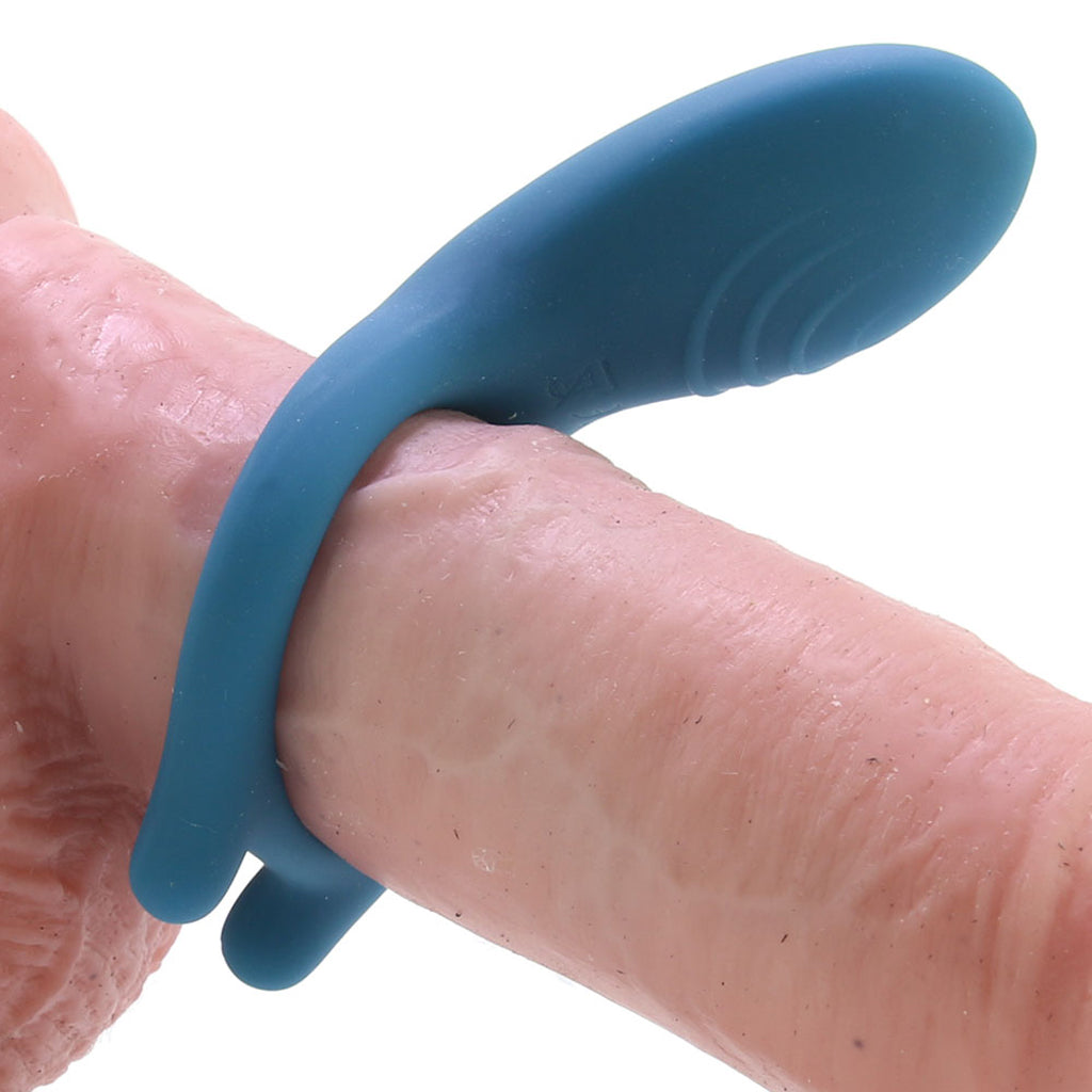iVibe iRing Vibrating Silicone Cock Ring in Marine Blue - Vibrators - HoneyHugs Canada (View 2)