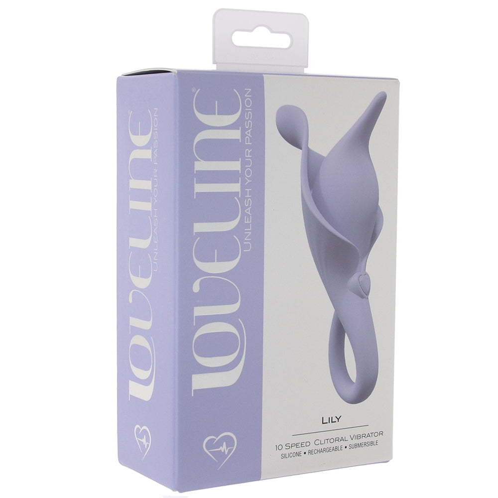 Loveline Lily Clitoral Vibe in Purple