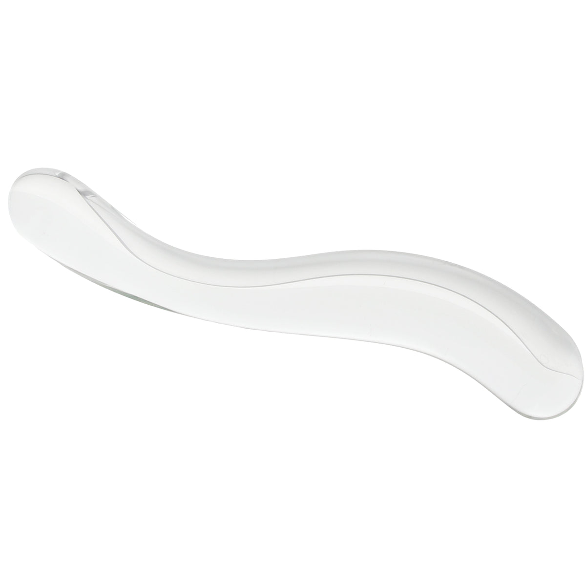 Clarity Celestial Curve Glass Dildo