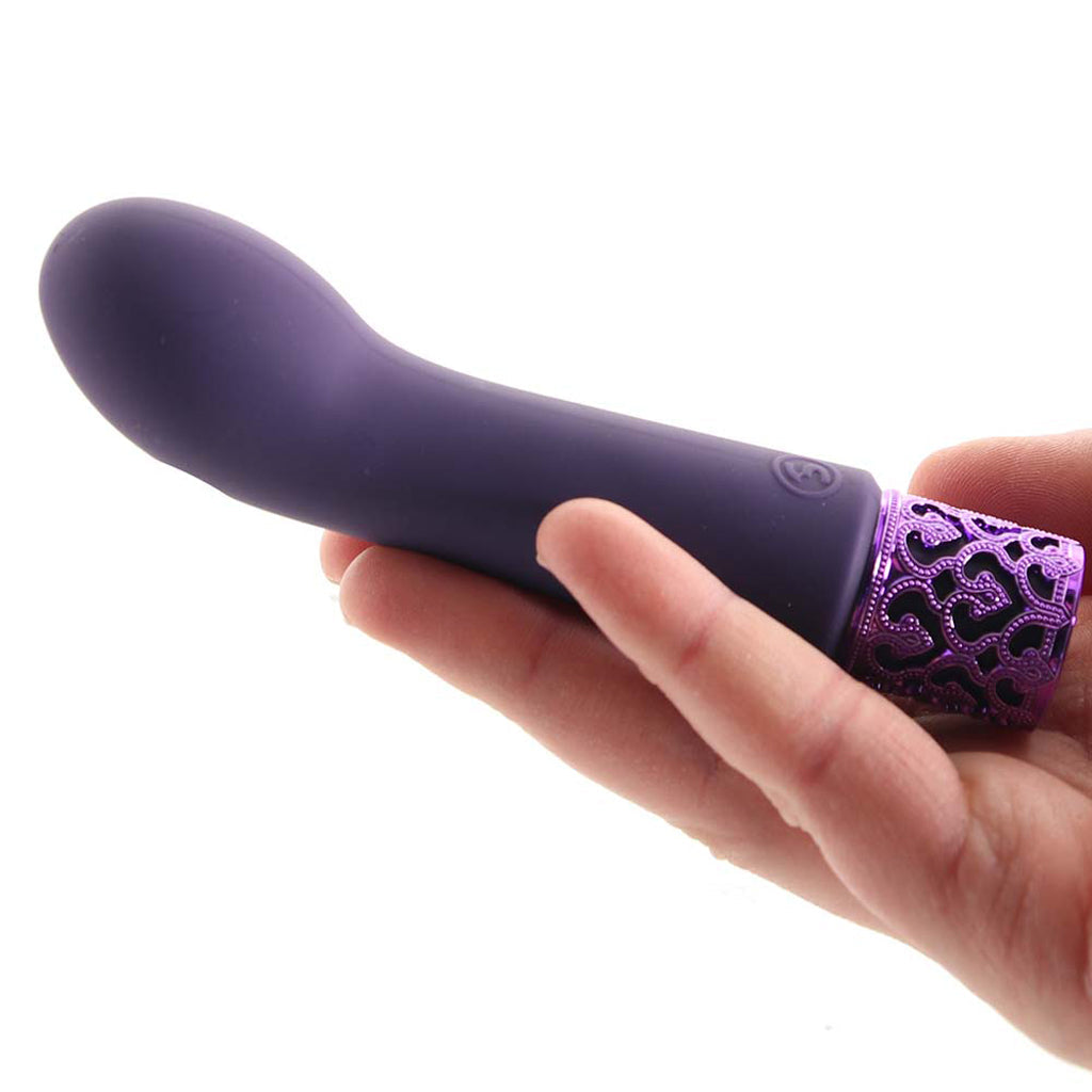 Ouch! Royal Gems Bijou Bullet Vibe in Purple - Vibrators - HoneyHugs Canada (View 4)