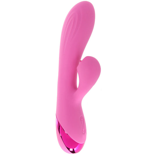 Juicy V-gasm Licking Rabbit Vibe: Flexible Dual-Motor Clitoral & G-Spot Stimulator