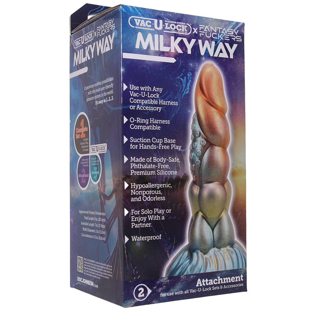 Fantasy F*ckers Milky Way Vac-U-Lock Dildo