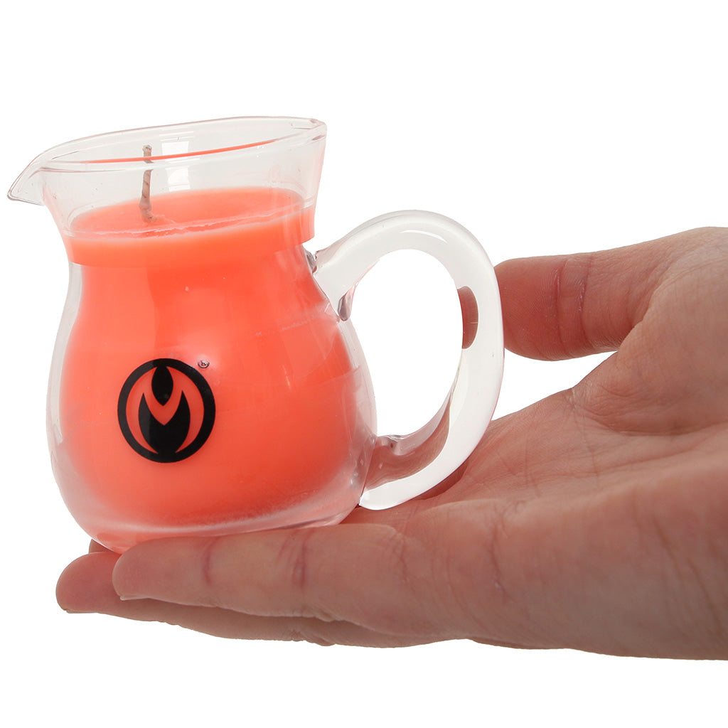 Master Series Erotic Glow Pour UV Drip Candles: Radiant Neon Wax Play