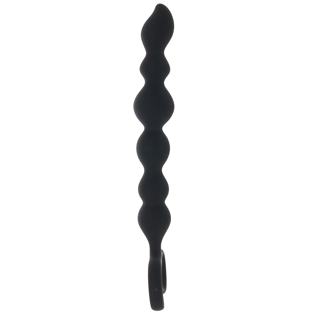 LEVELZ Beaded Silicone Anal Probe: Luxurious Rhythmic Pleasure