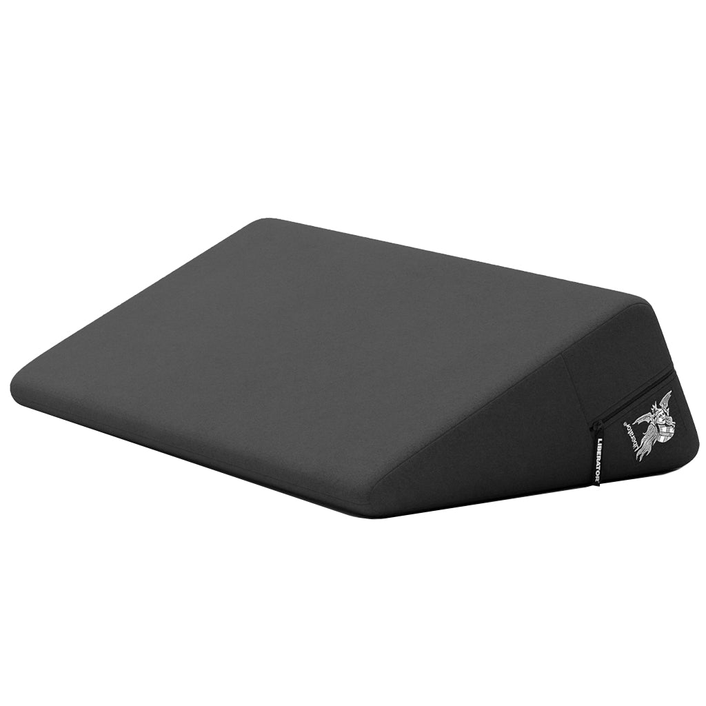Liberator Wedge Velvet Black: The Ultimate Angled Cushion for Sensual Exploration