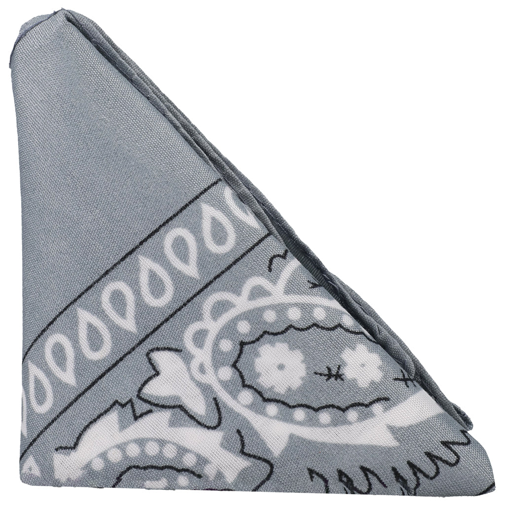 Rock Solid The Code C-Ring and Bandana Set in Grey