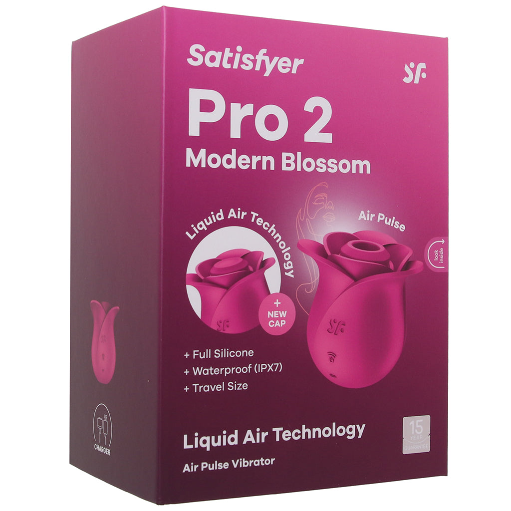 Satisfyer Satisfyer Pro 2 Modern Blossom Air Pulse Vibe - Vibrators - HoneyHugs Canada (View 9)