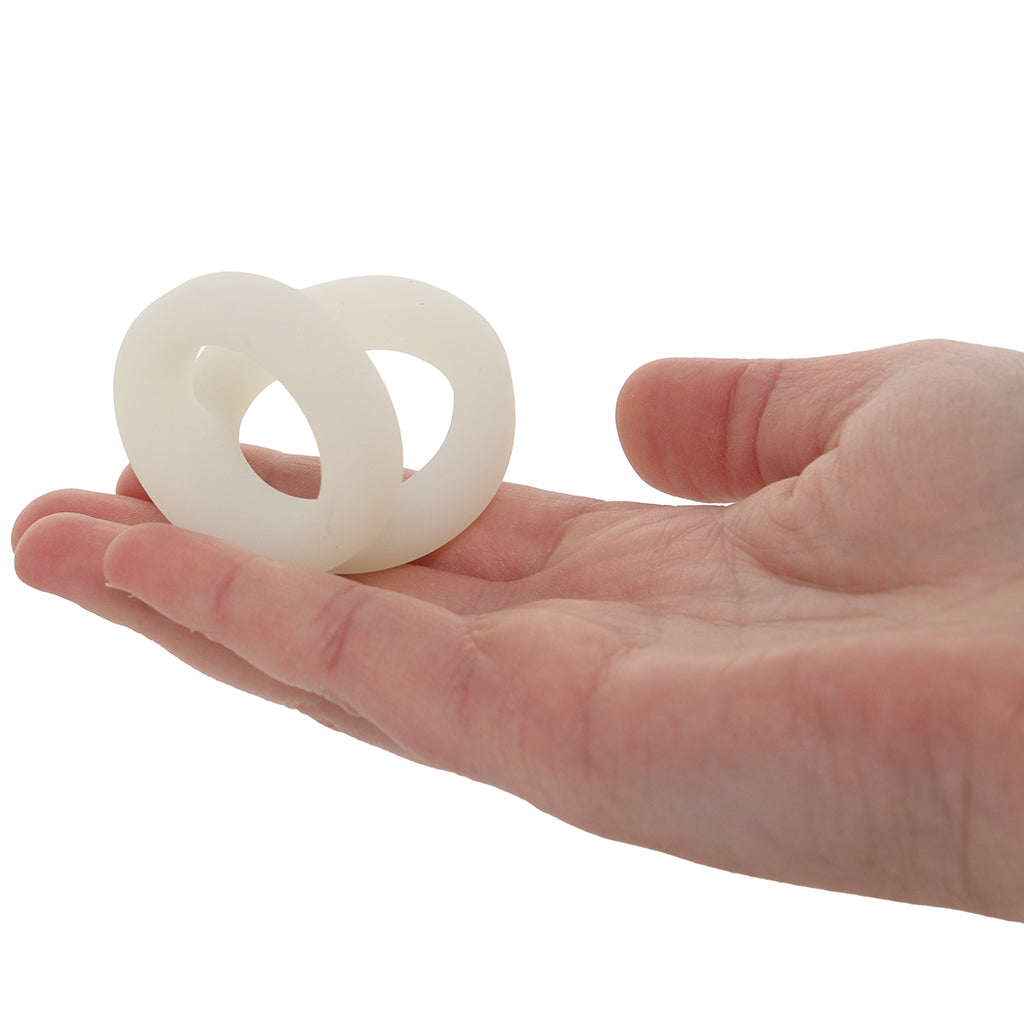 Alpha Ring Liquid Silicone Snug Tugger in Glow-in-the-Dark