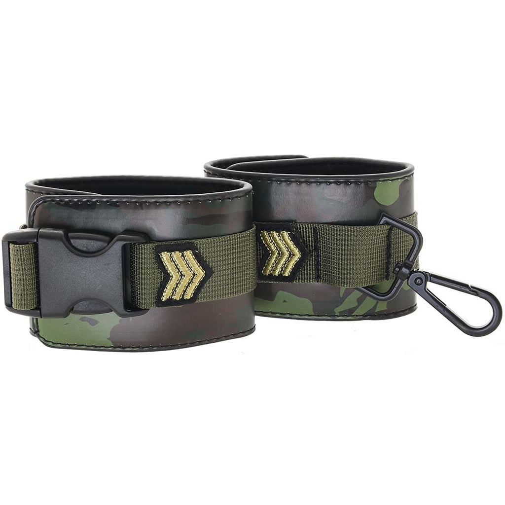 Ouch! Army Themed Wrist Cuffs