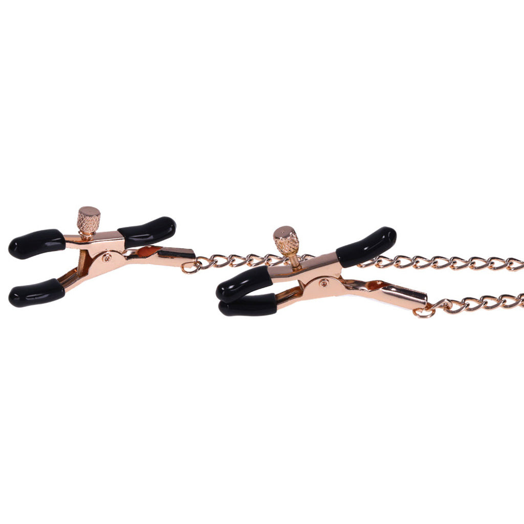 Brat Charmed Nipple Clamps by Sex & Mischief: Seductive Tease & Adjustable Pleasure
