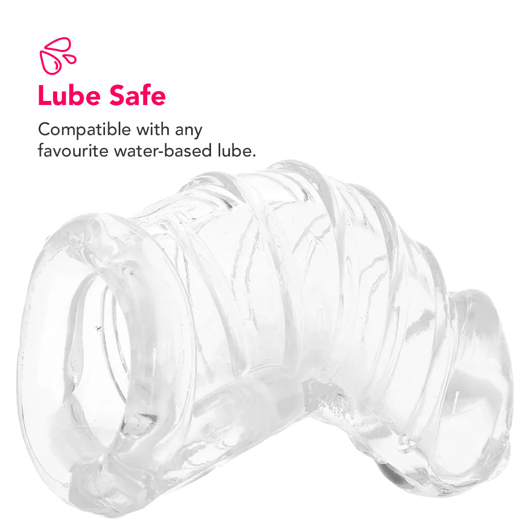 Master Series Detained Soft Body Chastity Cage: Luxurious Control & Unrivaled Comfort