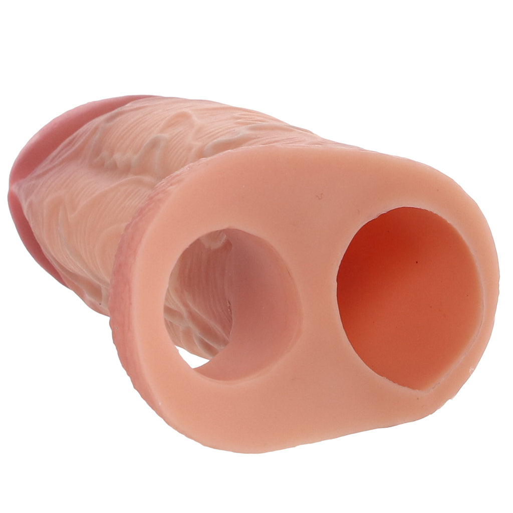 Jock Realistic Thick Silicone Enhancer in Light