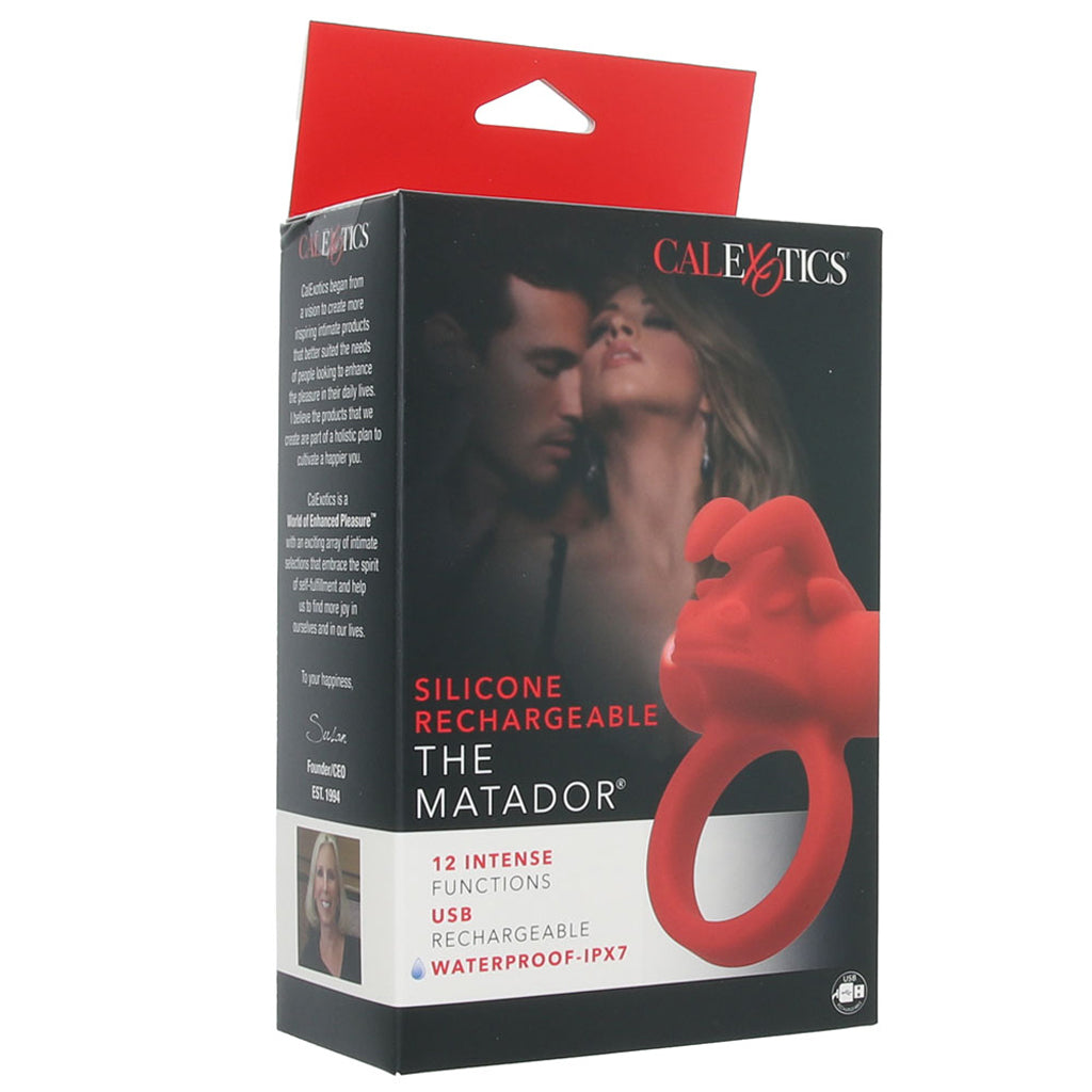 CalExotics The Matador Vibrating Ring - Vibrators - HoneyHugs Canada (View 6)