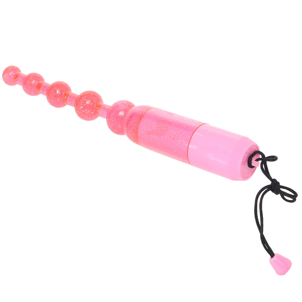 CalExotics Waterproof Vibrating Pleasure Beads in Pink - Vibrators - HoneyHugs Canada (View 5)