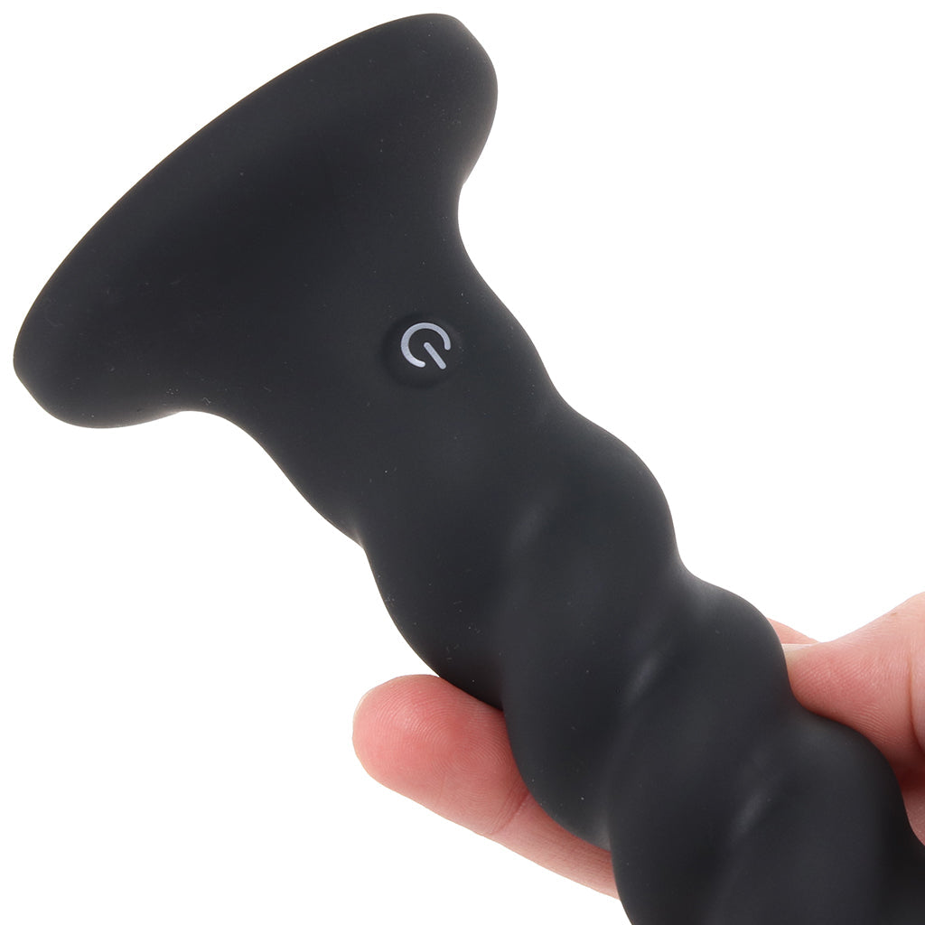 CalExotics Onyxxx Vibrating Rippled Probe - Vibrators - HoneyHugs Canada (View 5)